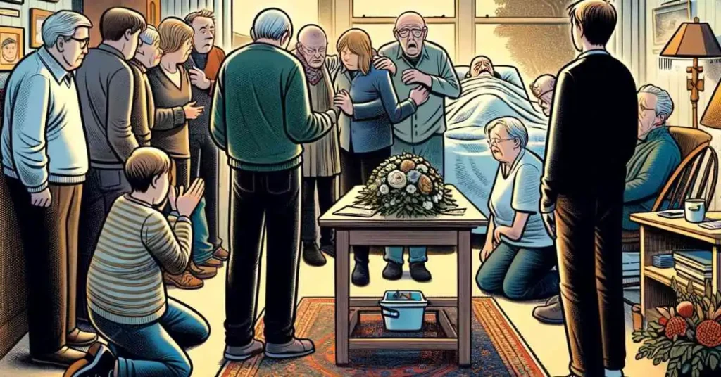Death: Someone passes away