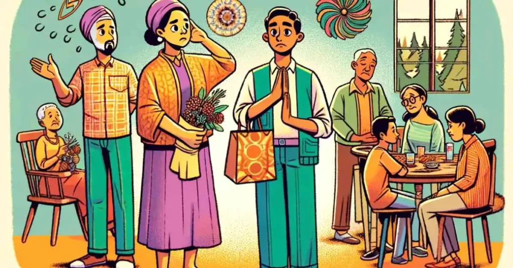 Sorry Messages for Relatives: Inattention or Neglect